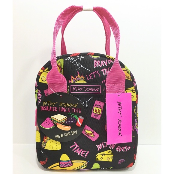 Betsey Johnson Bags Betsey Johnson Taco Fiesta Lunch Tote Bag New
